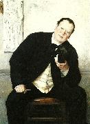 Ernst Josephson portratt av godfrey renholm oil painting artist